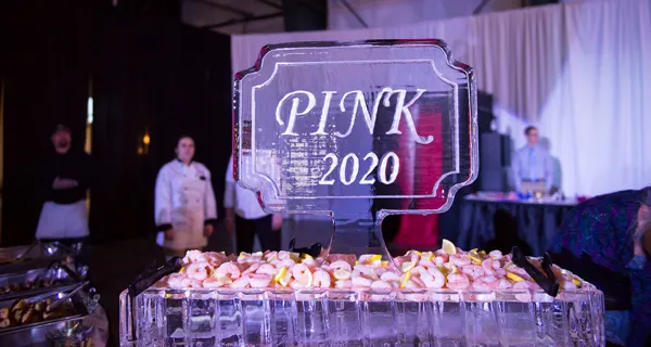 PINK stage and event display at Paint the Town PINK